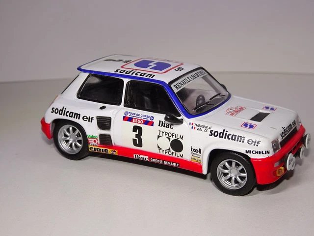 Renault 5 Turbo #3 Rallye Lyon Charbonnières 1981 - Miniature Altaya 1/43 (occasion)