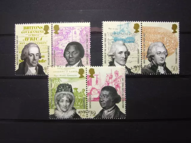 Gb 2007 Abolition Of Slave Trade Set  Fine Used