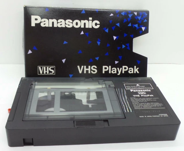 PANASONIC VHS PLAYPAK VHSC to VHS Motorized Converter Adapter VYMS0068