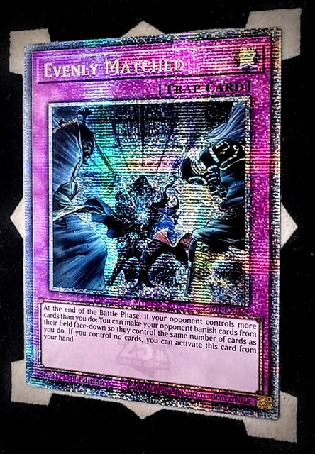 Sp Little Knight Yugioh 3x Evenly Matched - Yu-Gi-Oh! Ultra Rare 1st  Edition Playset (RA01-EN074) Bejeweled Match 3