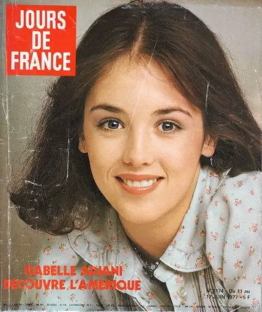★ Jours de France N°1174 ★ Isabelle Adjani / Joëlle Mogensen ★ Juin 1977 ★