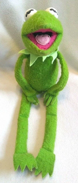 Vintage Fisher-Price stuffed plush Jim Henson's The Muppets Kermit the Frog #850
