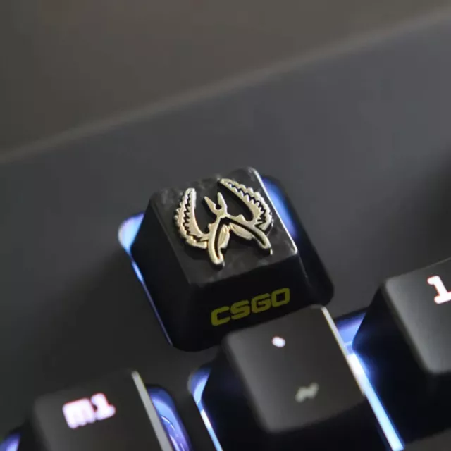 Counter Strike Global Offence CSGO Aluminium Tastatur Tastatur Tastatur Tastaturkappe | Gaming | Maßgeschneidert