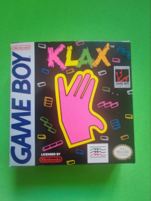 KLAX Game Boy Como Nuevo ¡Raro!