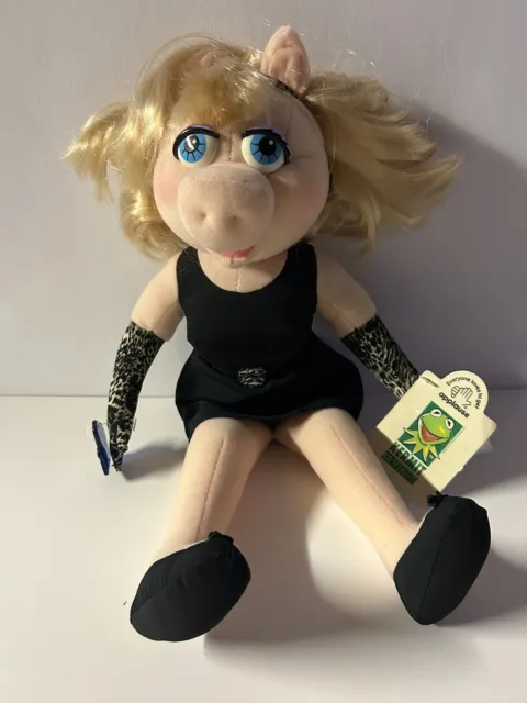 Kermit Collection 1998 Applause Miss Piggy Vintage 12” Plush NWT