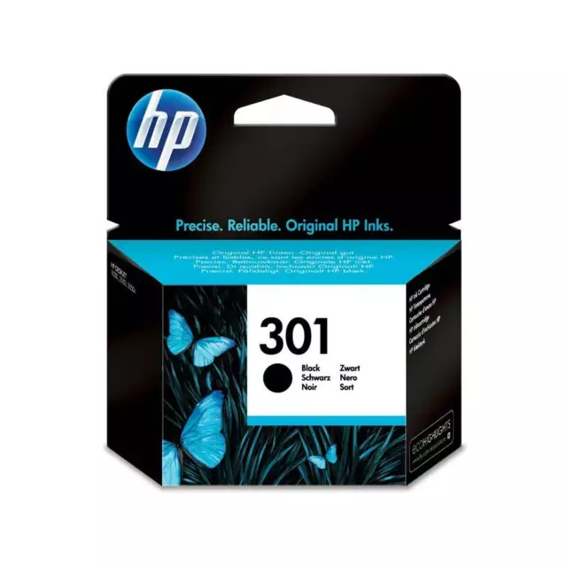 Cartuccia orginale HP 301 colore nero per stampanti DeskJet CH561EE