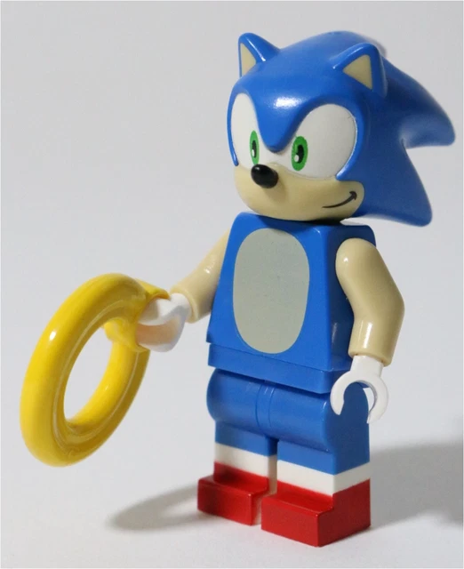 LEGO Sega Dimensions Minifigure 71244 - Sonic the Hedgehog w/ Ring