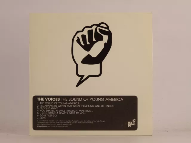 THE VOICES THE SOUND OF YOUNG AMERICA (541) 7 Track Promo CD Album Card Sleeve M