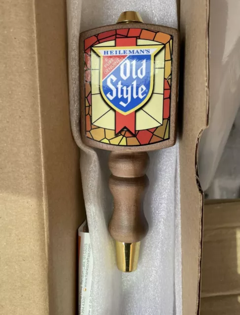 Old Style Beer Tap Handle NEW MIB Chicago Heilemans