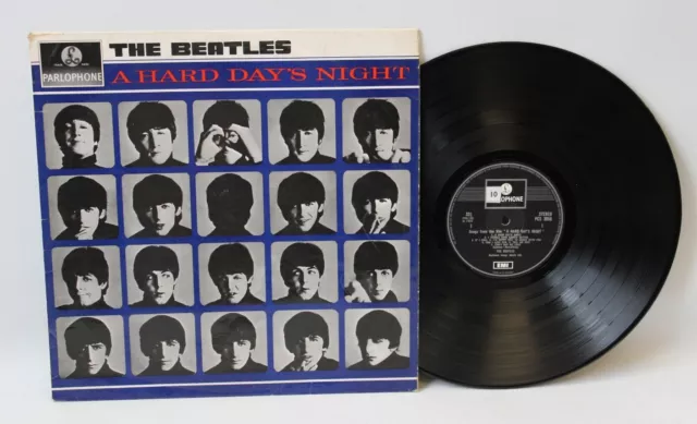 THE BEATLES A Hard Day's Night 12" Vinyl LP 1971 UK Reissue Pressing - L39