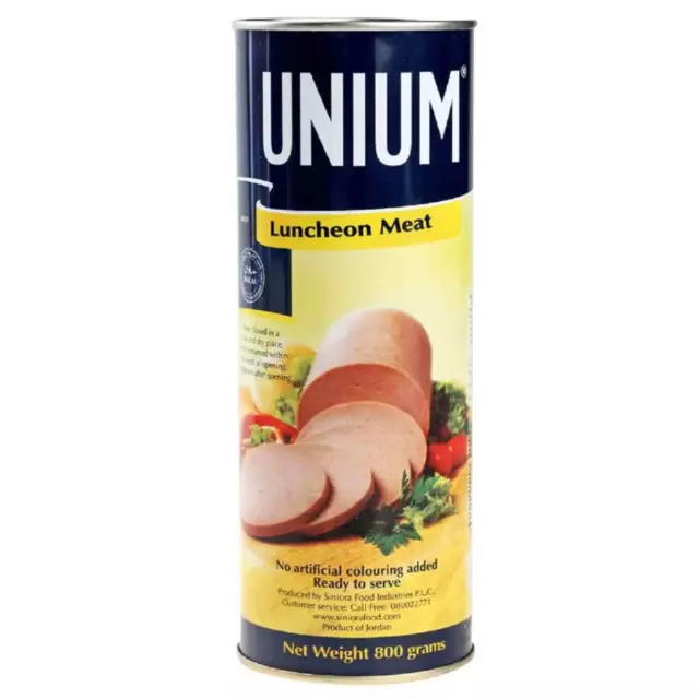 Unium Luncheon Meat 800 Grammi HALAL حلال
