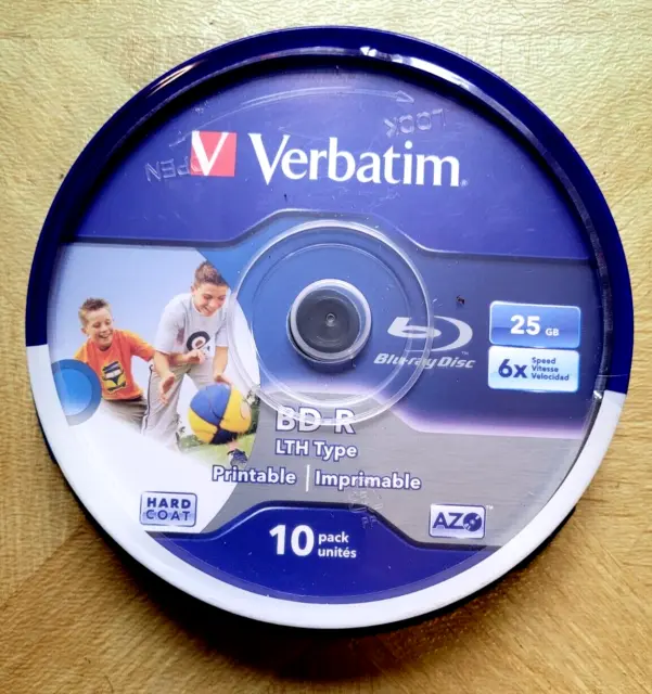 Blu-ray vierge bd-r pack jewel case 6x50gb Verbatim