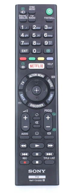 Télécommande D'origine Sony RM-836 Pour TV Trinitron Tube Cathodique - Occasion
