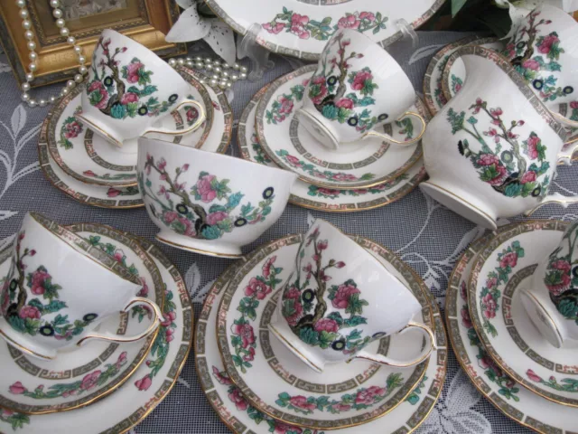 Duchess "Indian Tree/Bird of Paradise" Pattern 21 pce Tea Set. V.G.Cond 3