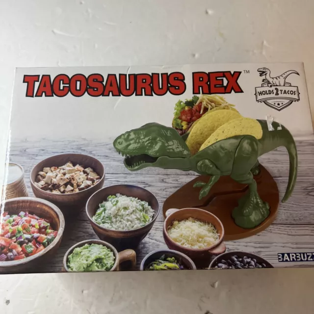 TACOSaurus Rex TACO Holder Dinosaur Sandwiches & Waffles New Unopened