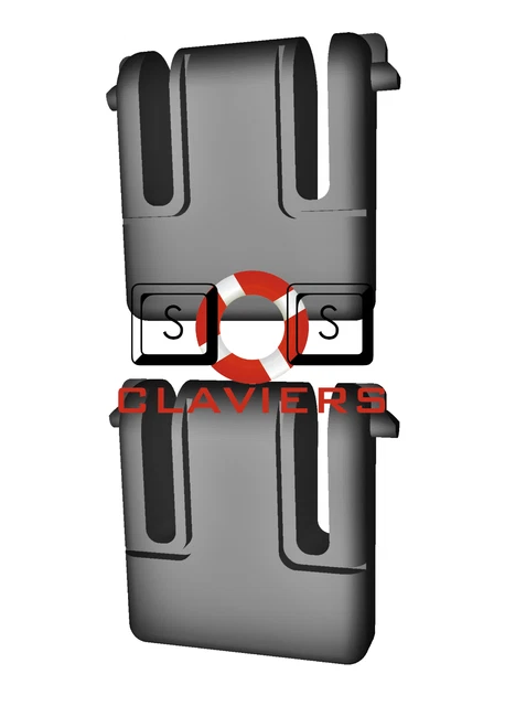 Pieds Inclinables De Rechange Pour Clavier Das Keyboard Model S Filaire - Neuf