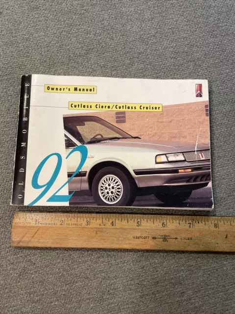 1992 Oldsmobile Cutlass Ciera/Cutlass Cruiser Owners Manual