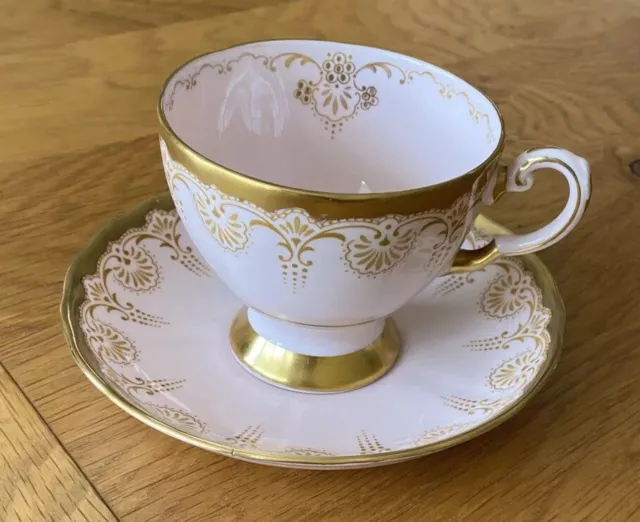 Royal Tuscan Teacup And Saucer