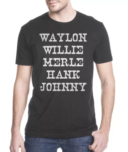 WAYLON JENNINGS WILLIE Nelson Merle Haggard Hank Williams Johnny Cash T ...