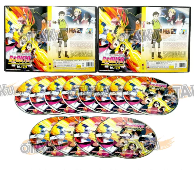 BORUTO: NARUTO NEXT GENERATION Vol.1-279 ANIME DVD REG ALL ENGLISH