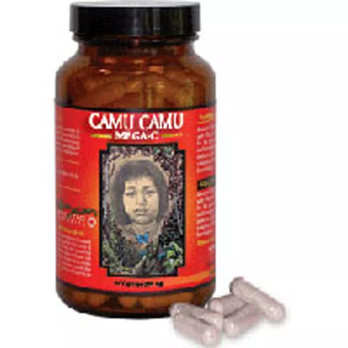 Camu-Camu Mega C Sauvage Crafted 500 MG 60 Vegicaps Par Amazone Thérapeutique