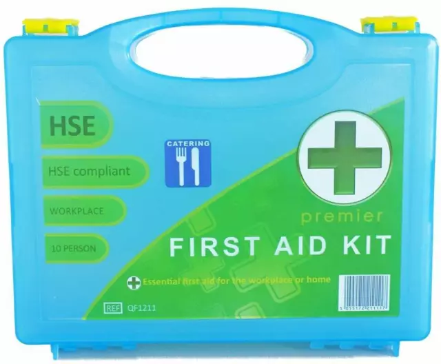 Catering HSE 1-10  First Aid Kit - Cuts, Wounds, Burns  ***FREE POSTAGE***