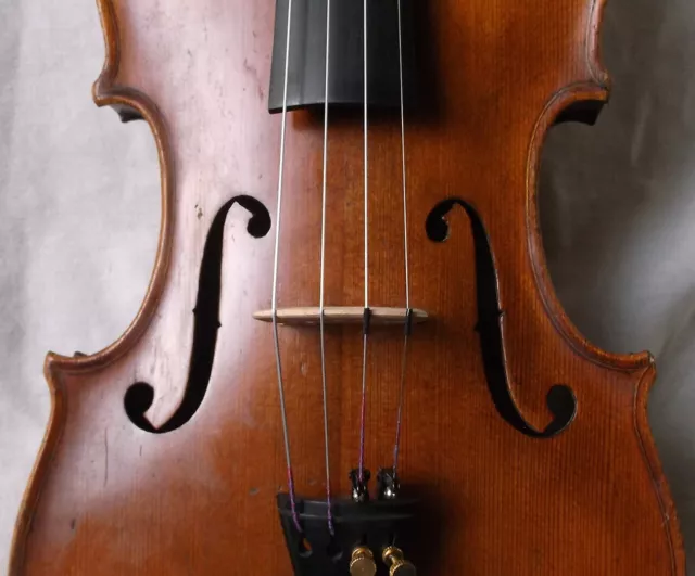 OLD AUSTRIAN VIOLIN HEIDEGGER 1873 -video- ANTIQUE MASTER バイオリン скрипка 小提琴 722