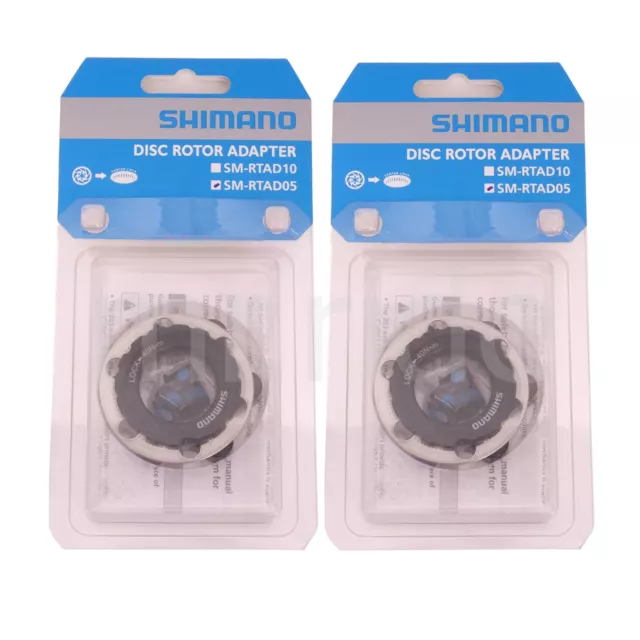 2xr Shimano Center Lock to 6 Bolt Disc Rotor Adapter SM-RTAD05 NIB