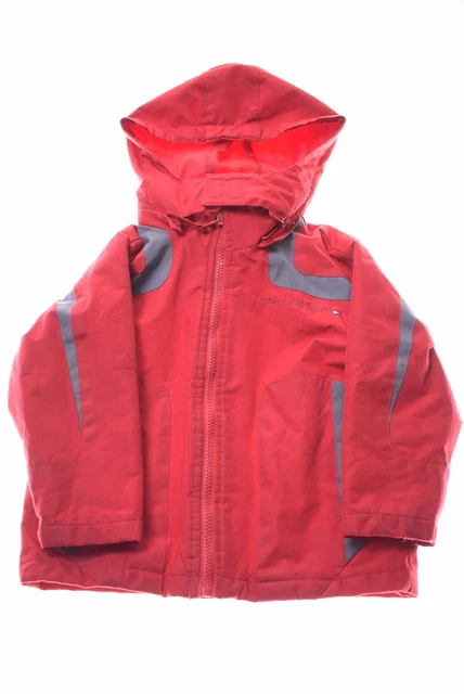 Giacca per bambina TOMMY HILFIGER taglia 3 medio cotone bordeaux