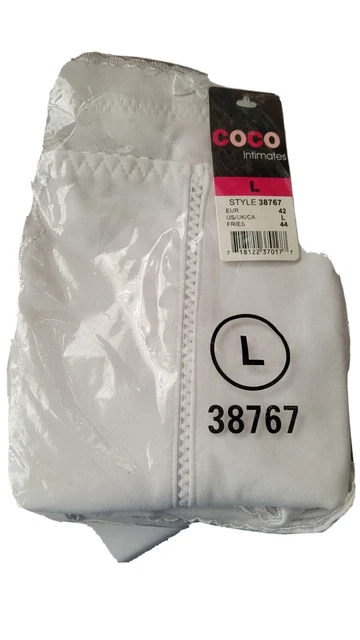 Ladies Light Weight White Panty Girdle Large