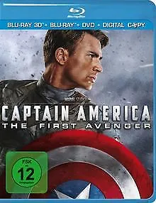 Captain America (+ Blu-ray + DVD) [Blu-ray 3D] [Limi... | DVD | Zustand sehr gut