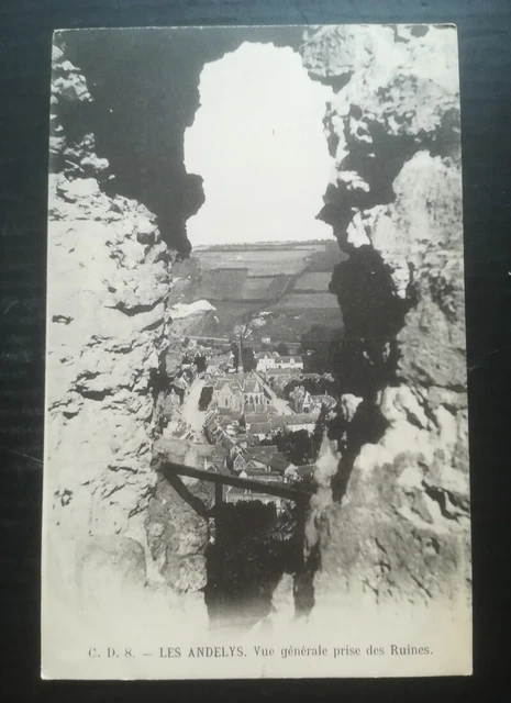 CPA 27 LES ANDELYS - Vue générale prise des ruines