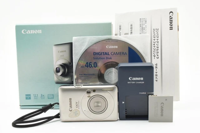 Canon IXY DIGITAL 55
 シルバー バッテリー付 キャノン Canon IXY 55 Digital Camera With Box #54530 L3 | eBay
