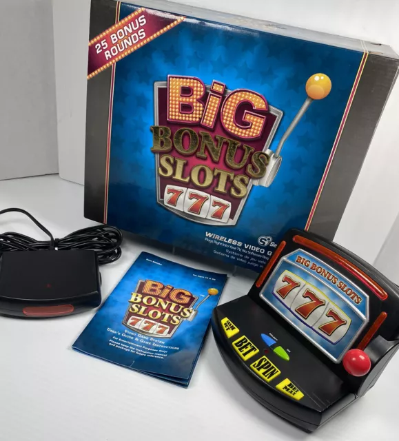 Big Bonus Slots 777 by Senario Wireless Game for sale online