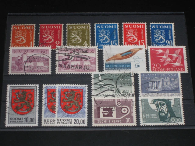 Briefmarken Europa Lot 210:  Finnland Suomi ʘ gestempelt - aus alter Sammlung