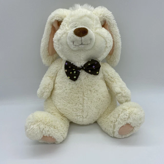 GUND Easter Bunny Rabbit Plush Polka Dot Bow Tie Bunny Stuffed Animal Toy