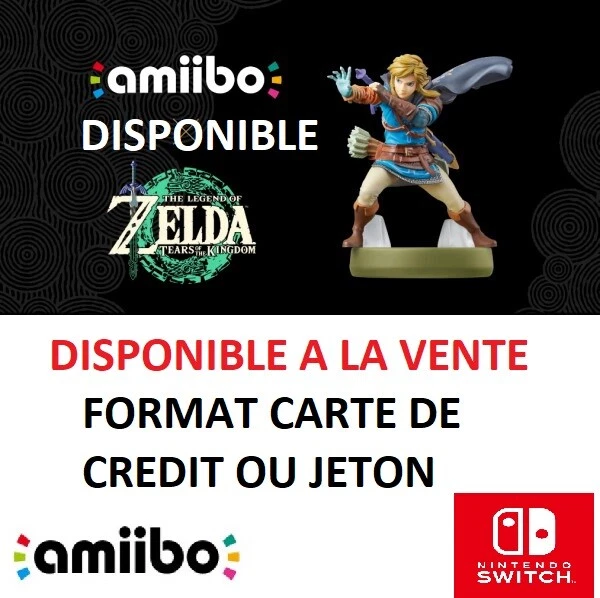carte amiibo Zelda Tears of the Kingdom  ( lire la description )