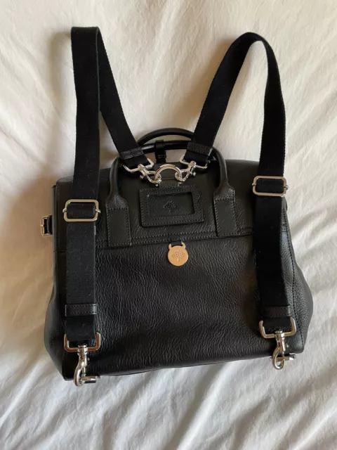 Mulberry Black Small CARA DELEVINGNE Convertible BACKPACK 2