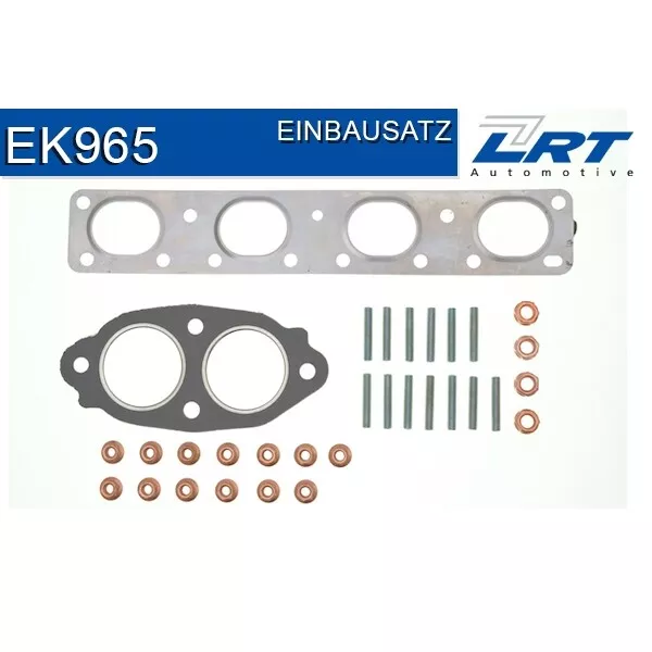 Kit Montaje Colector de Escape para BMW 3er Compacto E46 316Ti 318 316i 318i