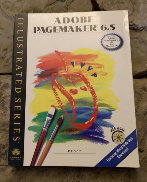 Adobe Pagemaker 6.5 Illustrated Series Book. Used