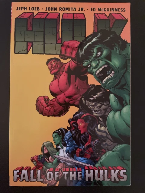 Hulk Jeph Loeb Vol 5 TPB (Marvel) Fall of the Hulks Trade Paperback by Jeph Loeb