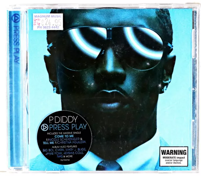 Press Play [Clean] [Edited] by P. Diddy/Diddy (Sean Combs) (CD