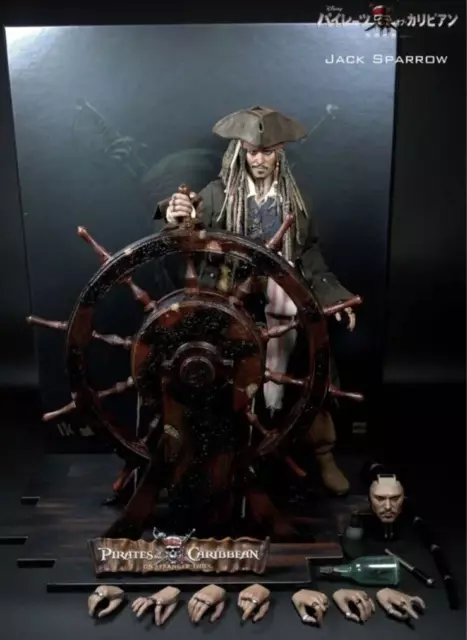 Hot Toys Jack Sparrow DX06 Pirates of the Caribbean 1/6 Scale Collectible Figure