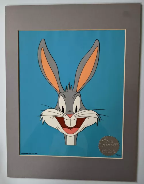 Bugs Bunny Bob Clampett LE Limited Edition 1986 193/250 Matted, Seal Warner Bros