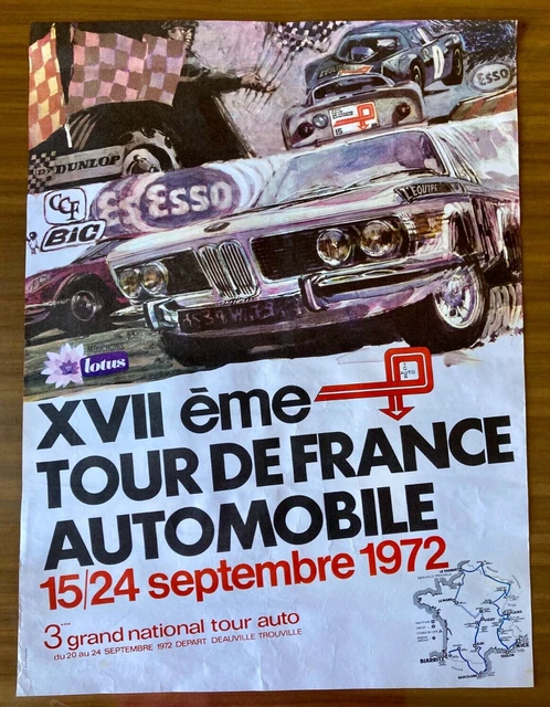 Photo Tour De France Automobile – 18x24 Cm – BMW – Bon état – Monaco
