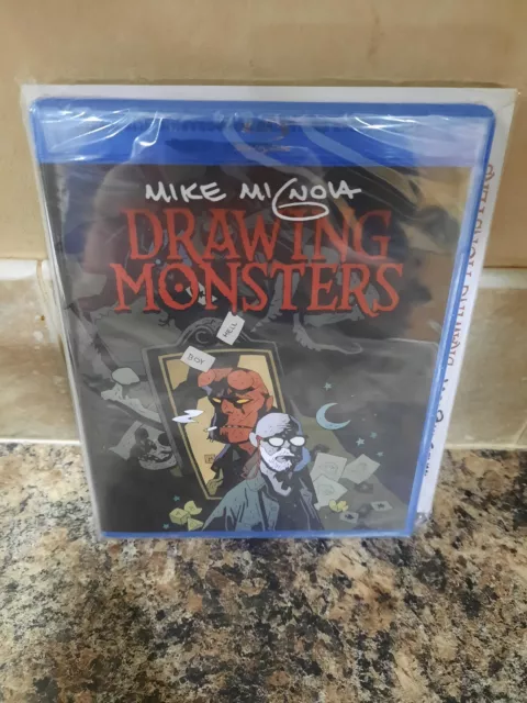 Mike Mignola Drawing Monsters Kickstarter Set Dvd Signed Postcards Poster...