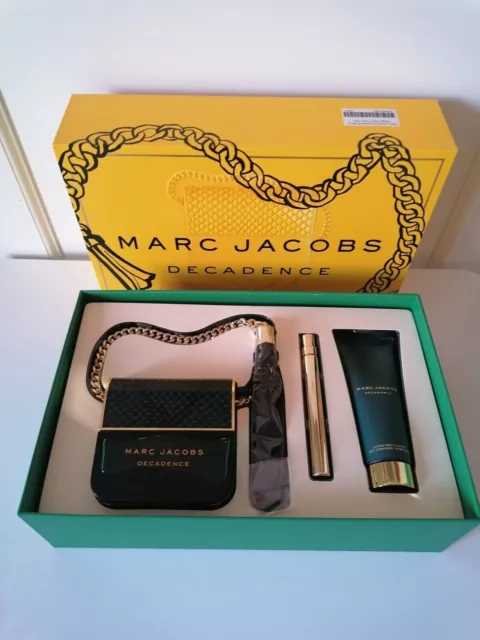 Set regalo lusso Marc Jacobs Decadence EdP 100 ml + EdP 10 ml + lozione 75 ml