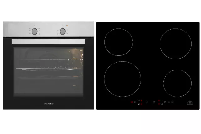 Four Cuisinière Plaque Cuisson Herdset Induction Montage Minuteur 56 L respekta