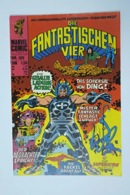 Fantastische Vier Nr.  109  Marvel Williams im Zustand (1/1-2). 142393