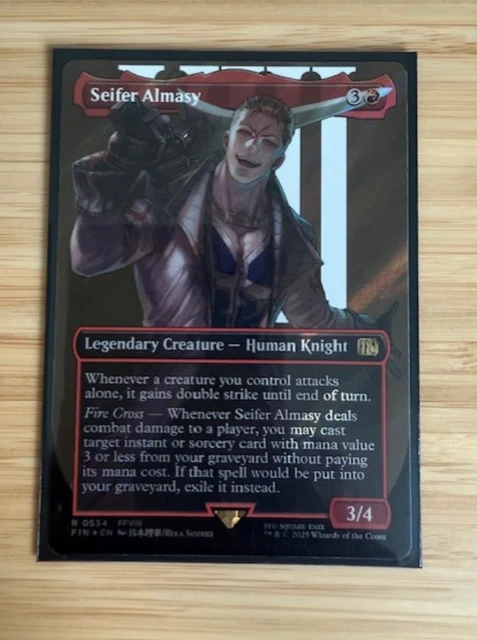SEIFER ALMASY BORDERLESS Surge FOIL NM/M FINAL FANTASY Magic
